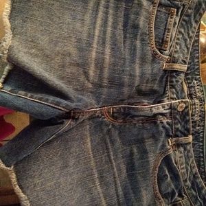 Ladies denim shorts. Size 14